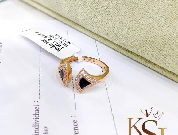 N02334 Nhẫn cánh quạt đen (HK)750 ni12