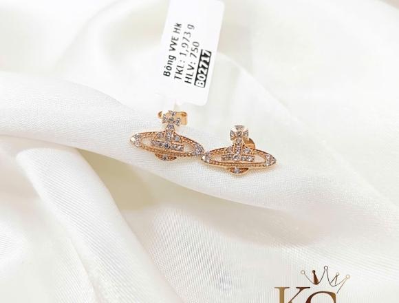 B02717 Bông tai kim băng vũ trụ (HK)750