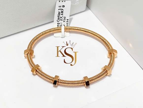 V01034 Vòng Ecrou de Cartier (1:1)750 ni52