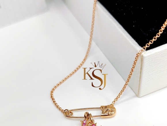 D02055 Dây Chrome heart (HK)750