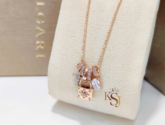 D02581 Dây chuyền ổ khóa full charm (HK)750