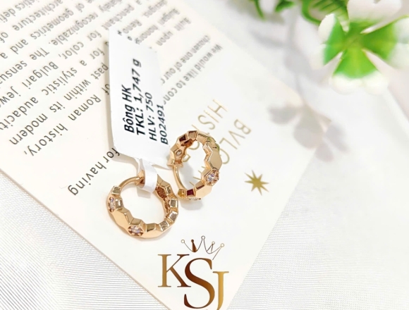 B02491 Bông tai khoen Chaumet (HK)750