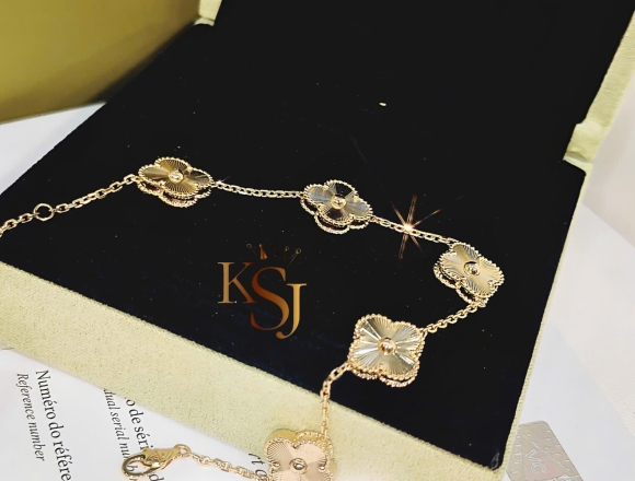 L01529 Lắc tay VCA gold 12mm (1:1)750