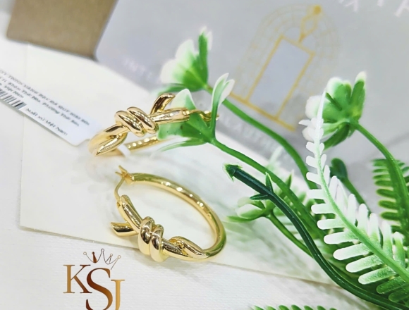 B02564 Bông tai Tif Gold (Liminted)750