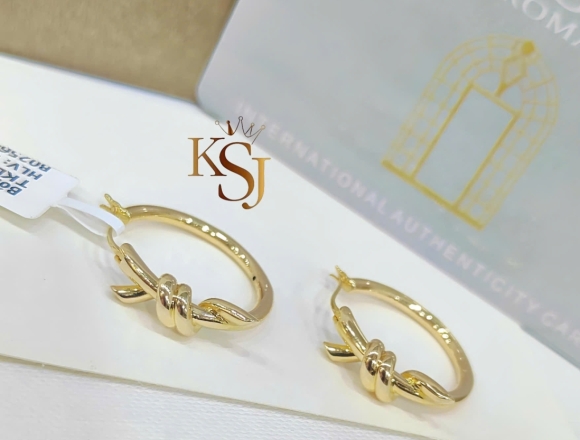 B02564 Bông tai Tif Gold (Liminted)750